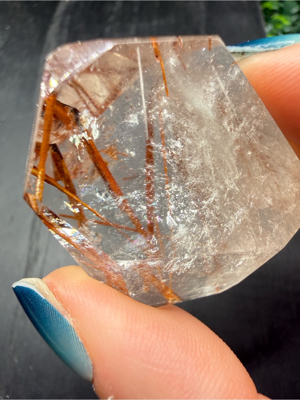 Red Rutilated Quartz Freeform - Picture 7 of 10